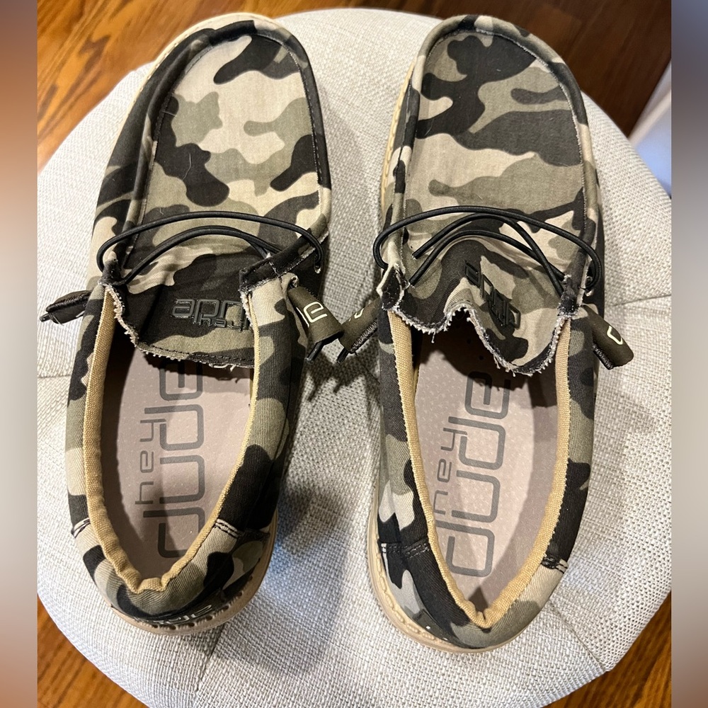 Men’s Hey Dude Camo Shoes